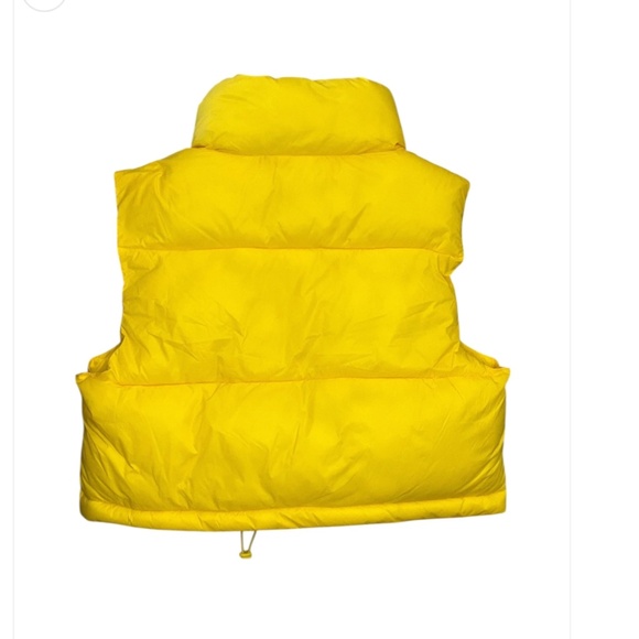 Easel “ Pam “ Easel Cropped Quilted Puffer Vest 61 - Picture 2 of 2